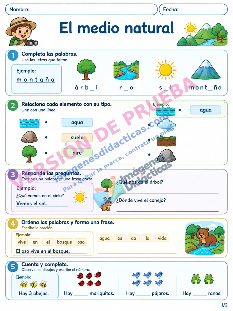 Ilustración 1 de El medio natural